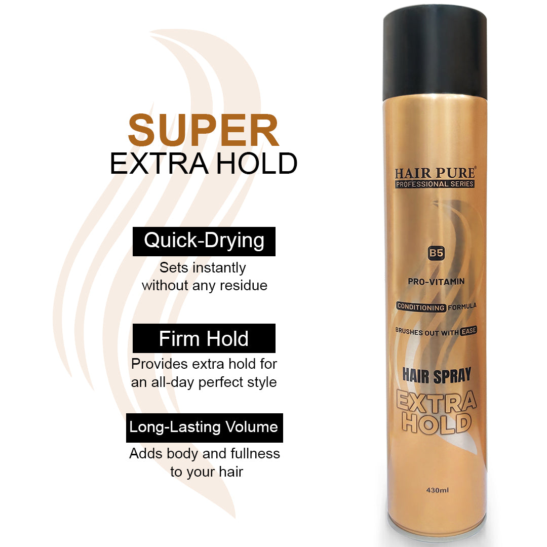 Extra Hold Hair Spray 430ml