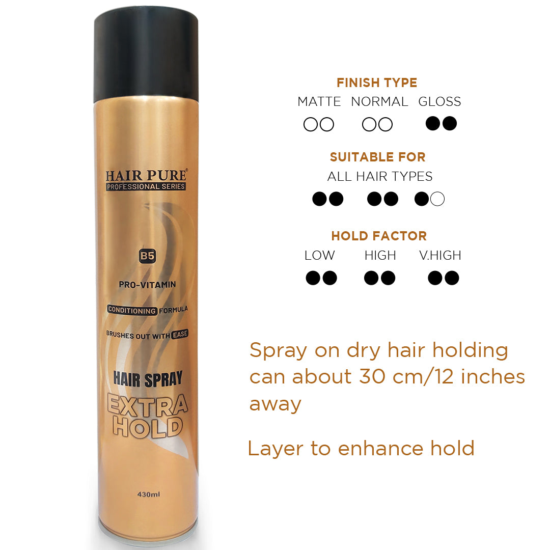 Extra Hold Hair Spray 430ml