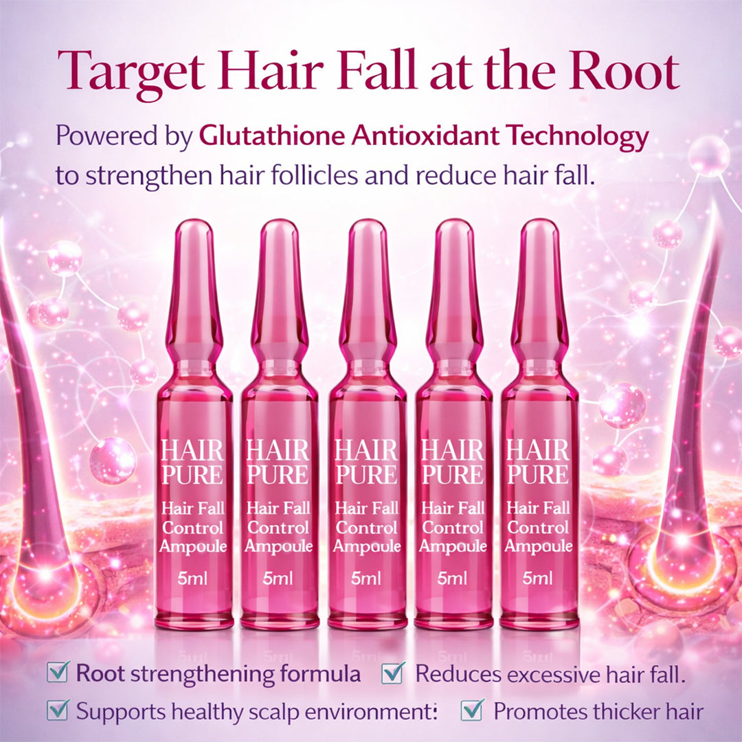 glutathione hair color Hair Pure Hair Fall Control Ampoule 5ml