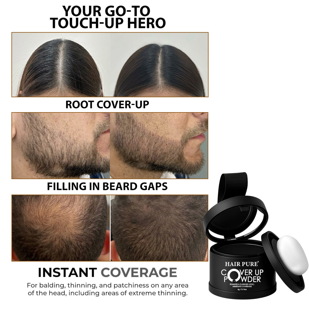 Cover-Up Hair Powder - Black