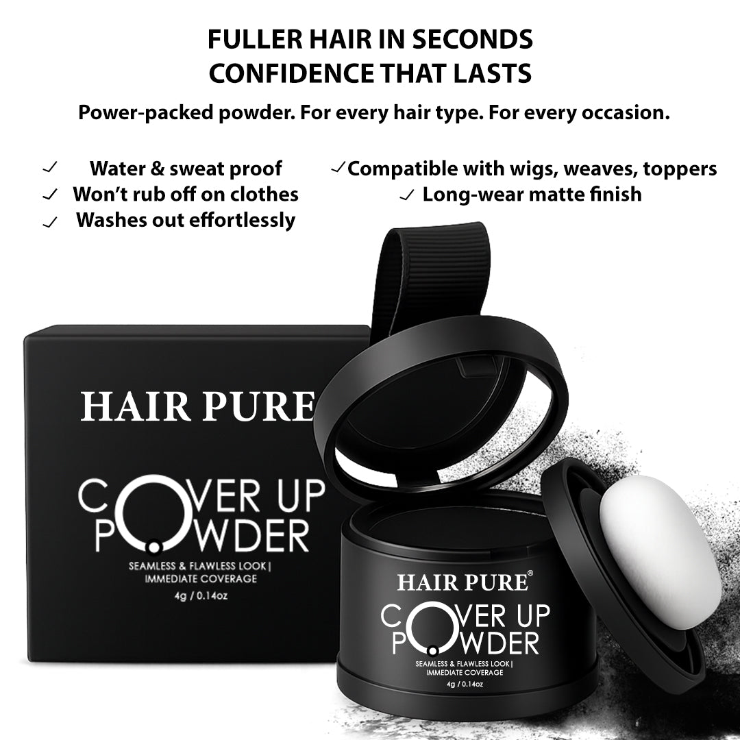 Cover-Up Hair Powder - Black