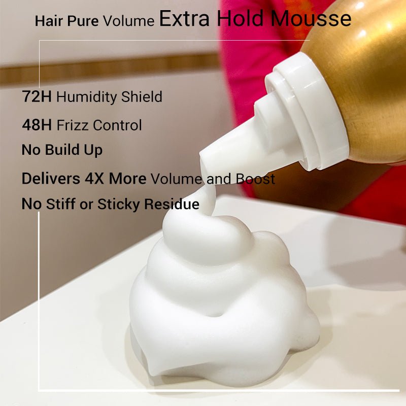 Hair Pure Extra Hold Hair Mousse 300ml