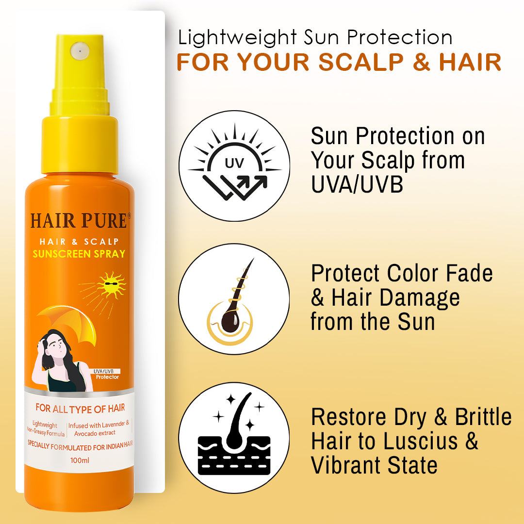 Sunscreen Hair Protector Spray – 100ml