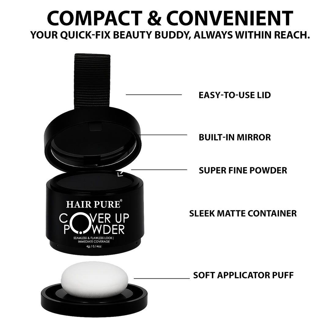 Cover-Up Hair Powder - Black