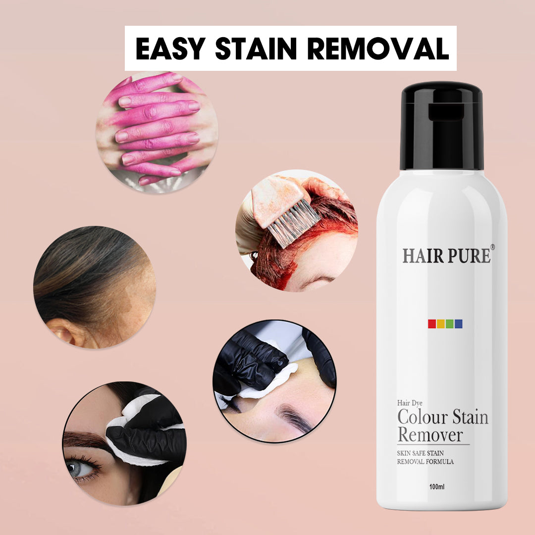 Hair Dye Colour Stain Remover for Skin - 100ml