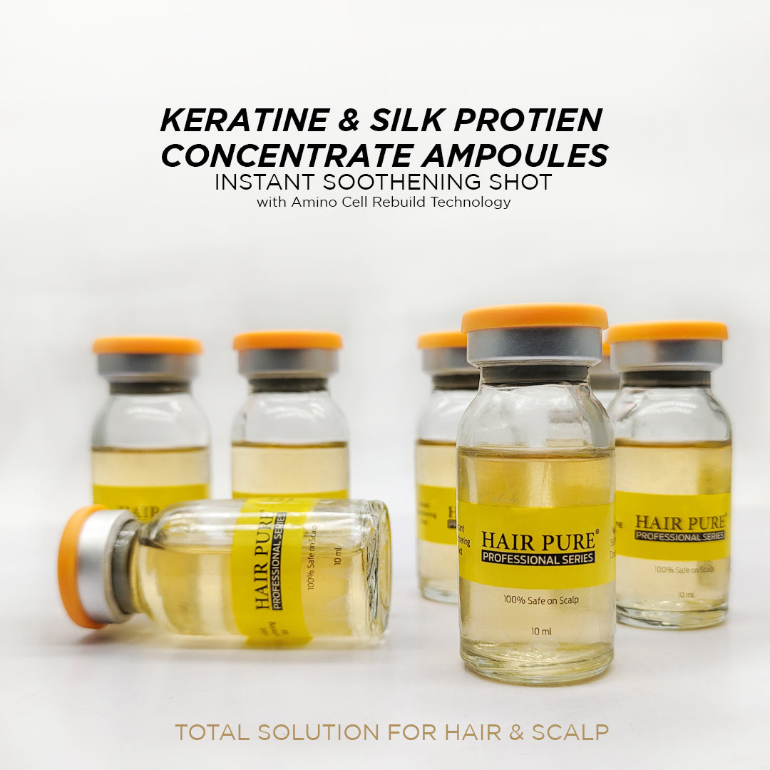 Keratin & Silk Protin Concentrate Ampoules 8x10ml