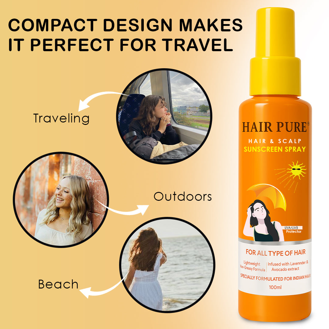 Sunscreen Hair Protector Spray – 100ml