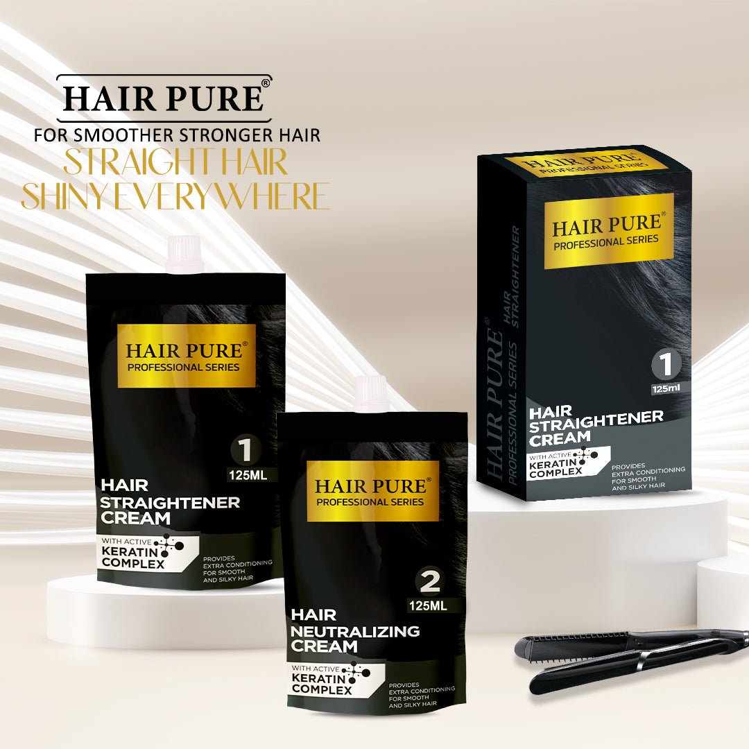 Hair Straightner Cream & Hair Neutralizing Cream 125ml