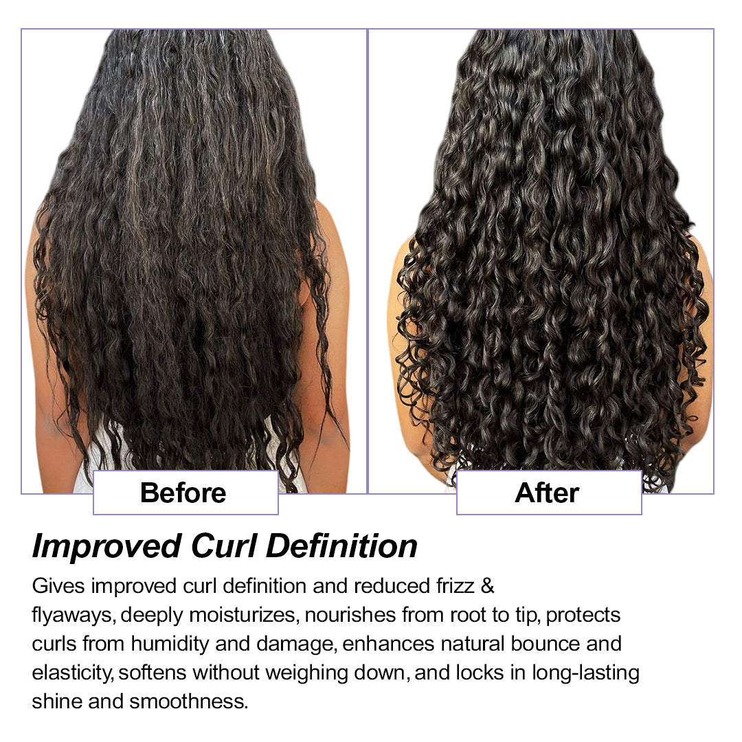 Hair Pure Curly Hair Conditioner – Enriched with Avocado Oil & Coconut Oil – 250ml – Hydrating, Nourishing & Frizz-Control Formula for Defined, Manageable Curls – Suitable for Men and Women