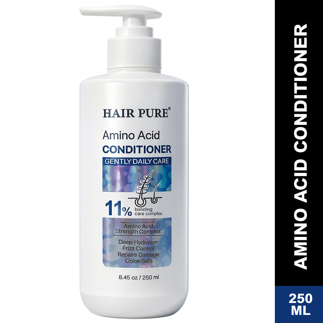 Hair Pure Amino Acid Conditioner 250ml – Strengthening, Repairing & Hydrating Hair Conditioner with 11% Bonding Care Complex