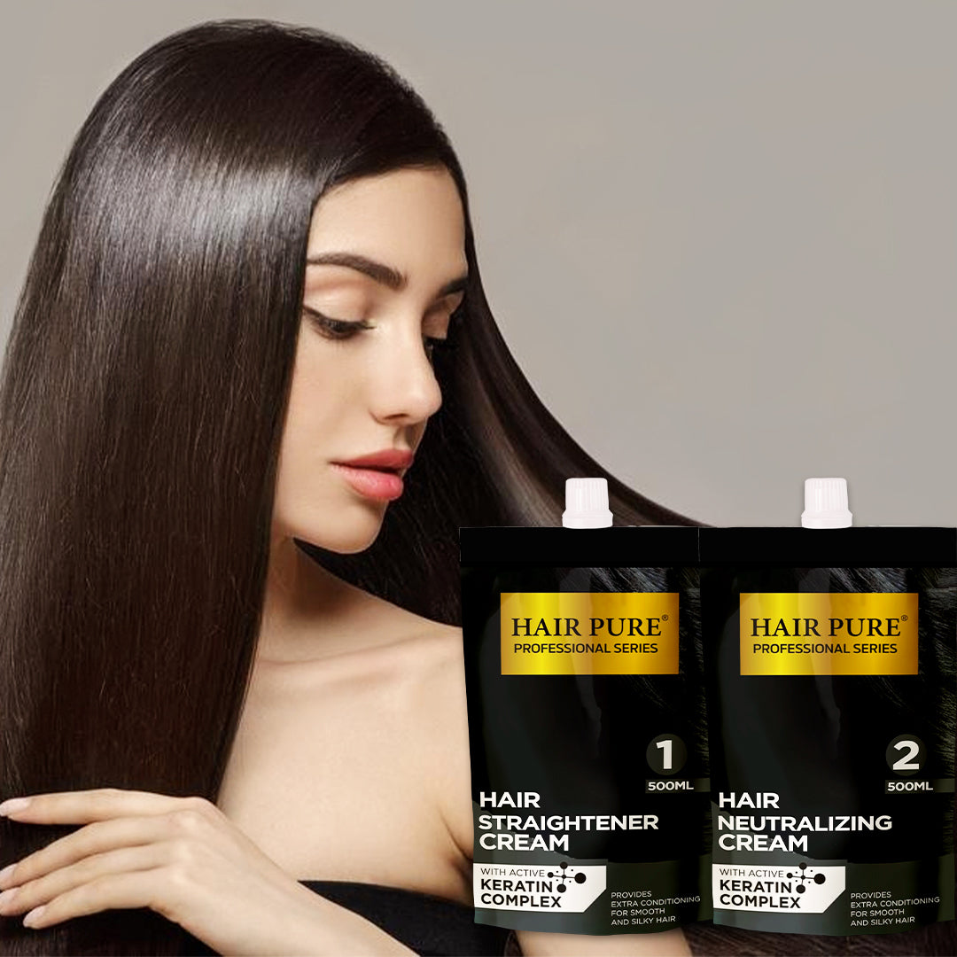 Hair Straightner Cream & Hair Neutralizing Cream 500ml